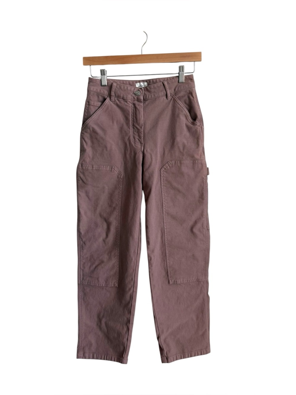 Aritzia Wilfred Free Brennan Pant Mauve Utility Carpenter Pants Size 2